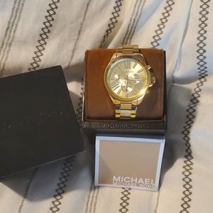 Michael Kors Womens Gold Watch